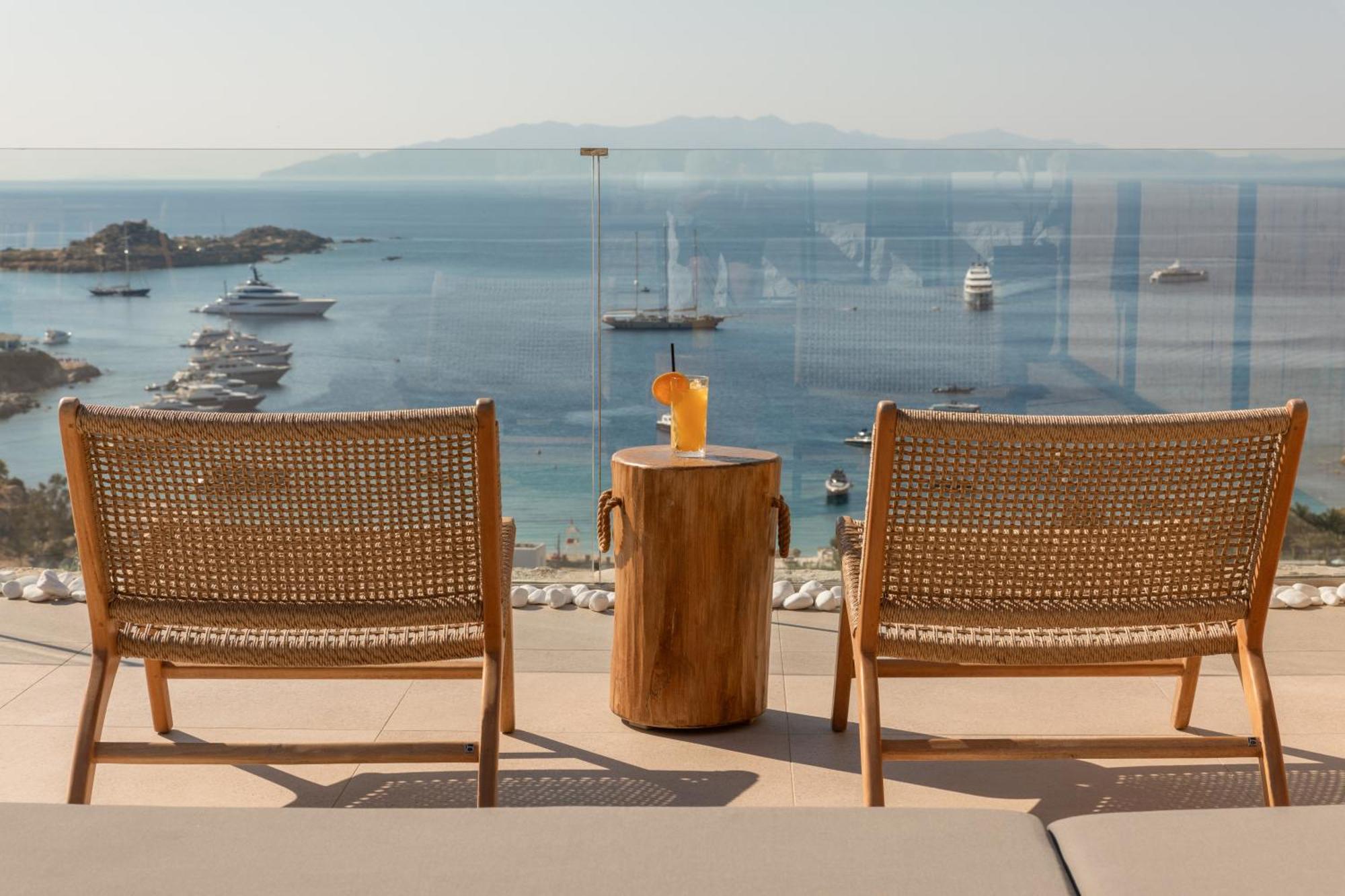 Calma Suites Mykonos Psarou  Exterior foto