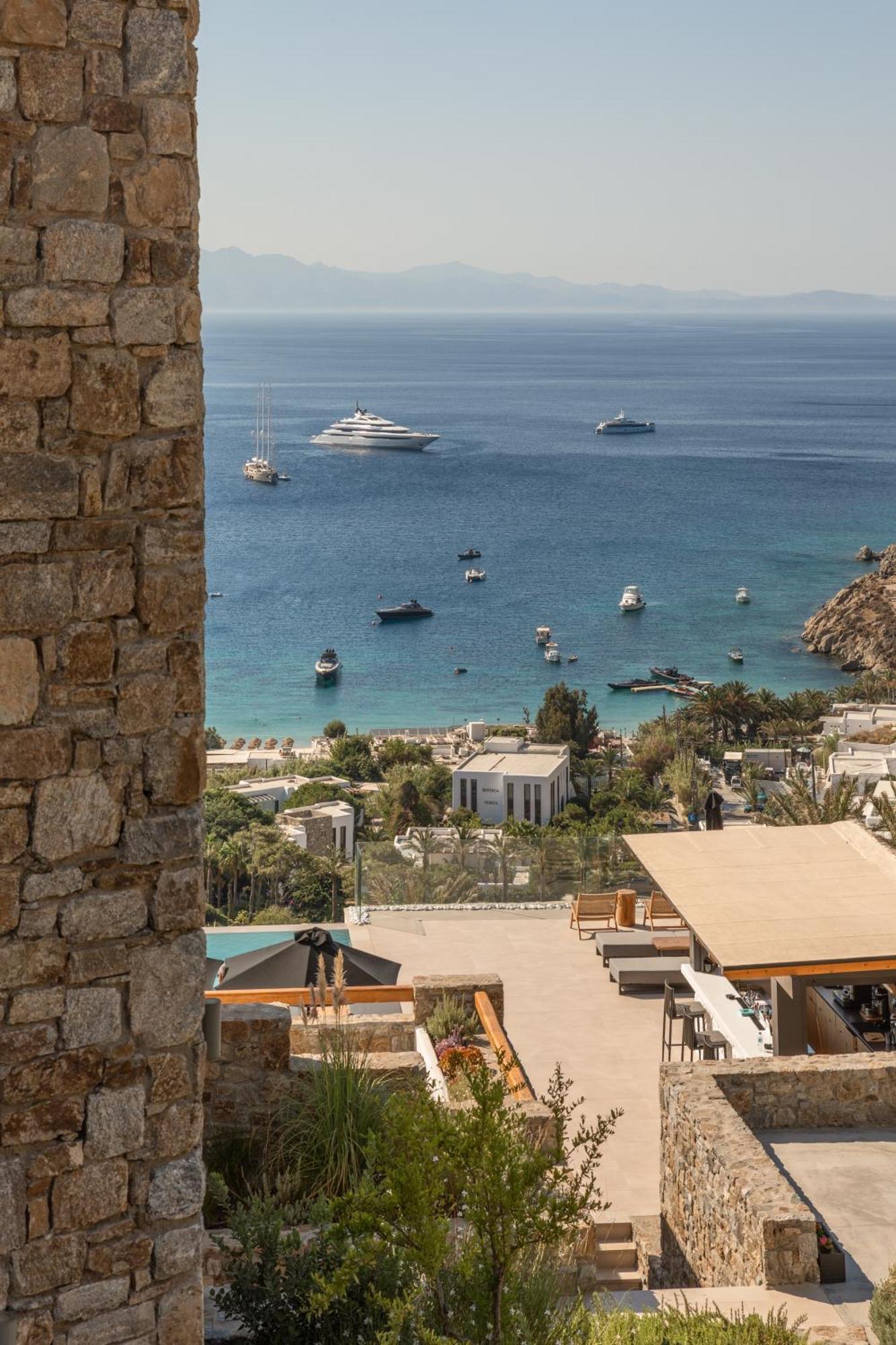 Calma Suites Mykonos Psarou  Exterior foto